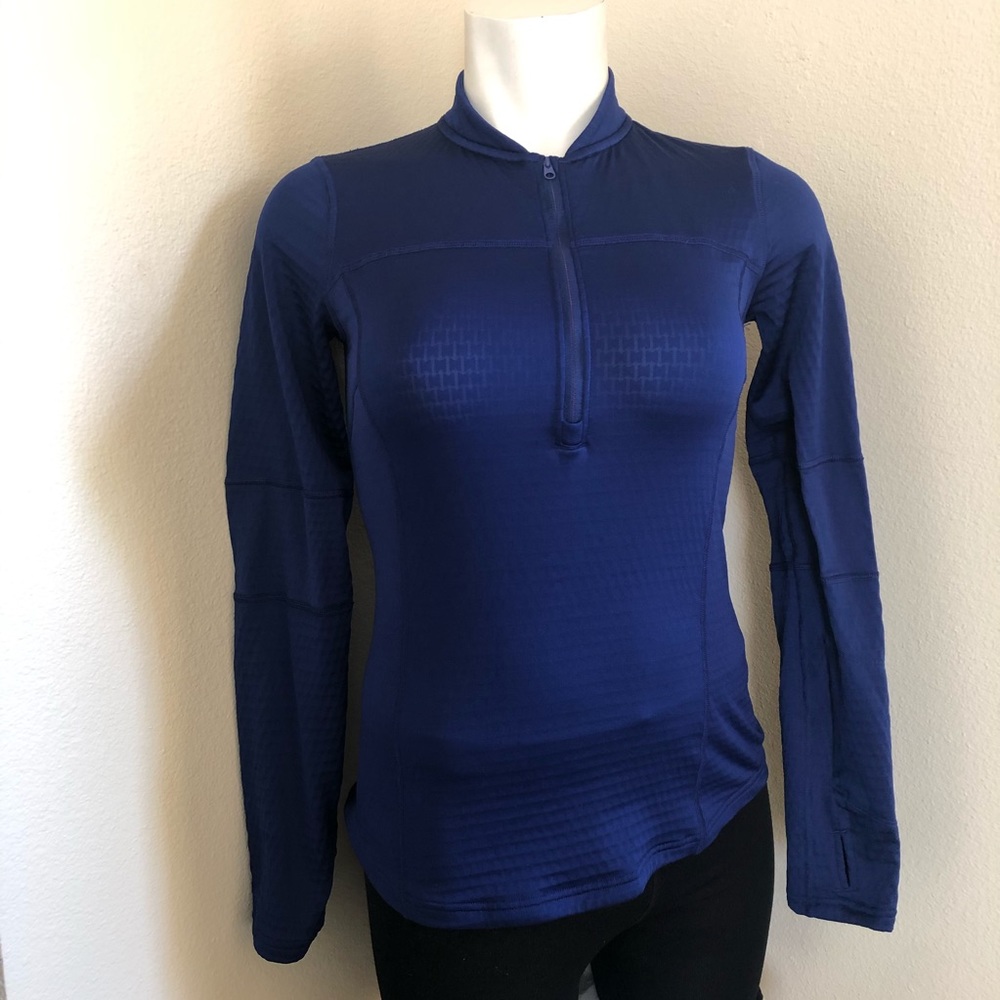 Under armour fitted heatgear grid fleece jacket M